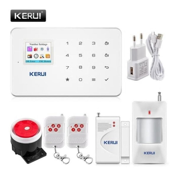 Kit Alarma Gsm Inalámbrica Kerui G18 2019 + App Movil