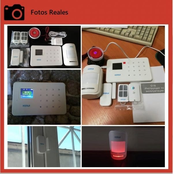 Kit Alarma Gsm Inalámbrica Kerui G18 2019 + App Movil