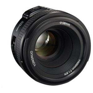 Lente Yongnuo 50mm F/1.8 Para Nikon D800 D300 D700 Dlsr