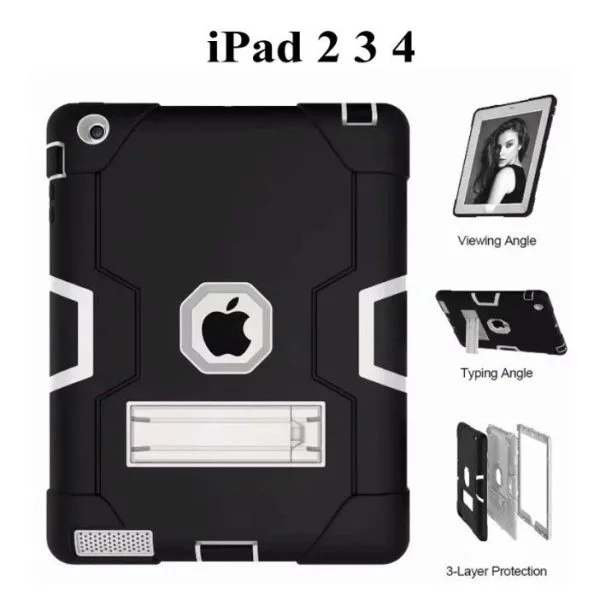 Estuche iPad 2 iPad 3 iPad 4 Anti Golpes Resistente 9.7