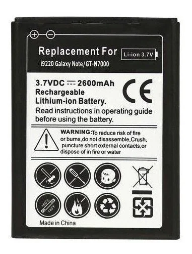 Batería Extendida Samsung Galaxy Note 1 I9220 N7000