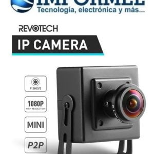 Mini Camara De Red Ip Ojo De Pez Onvif P2p Cctv 1080p