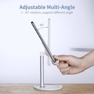 Soporte Pedestal Tablet iPad Universal Aluminio Resistente