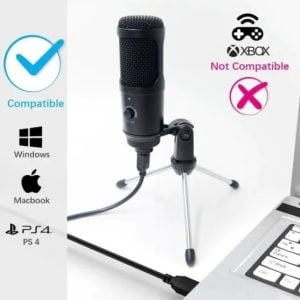 Microfono Profesional Estudio Capacitivo Condensador Pc Lapt