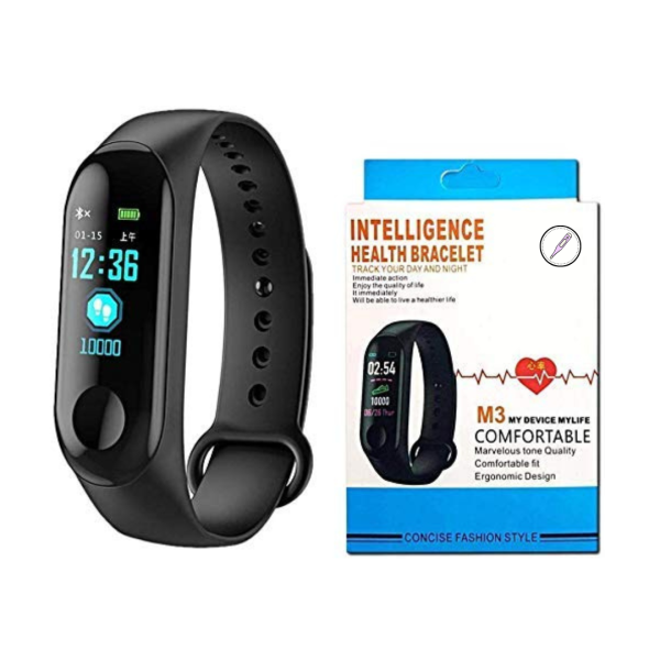 Smart Band M3 Con Termometro Watch Reloj Deportivo Fitness Varios Colores