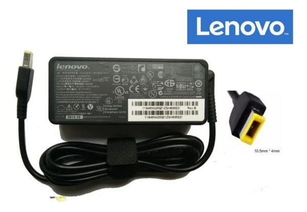 Cargador Original Lenovo 20v 3.25a 65w Plug Rectangular