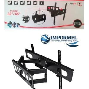 Soporte Expandible 2 Brazos Tv Lcd Curve 32 A 65 Pulgadas