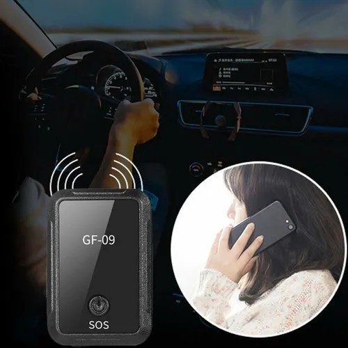 Mini Localizador Rastreador GPS Satelital Magnetico Microfono Espia Auto  Gf-09