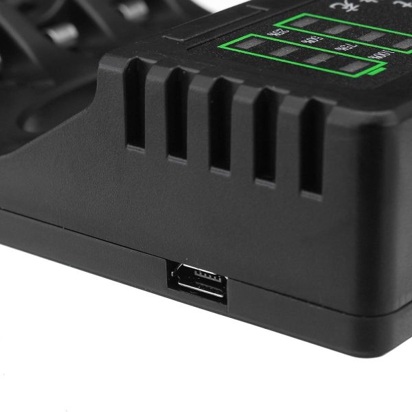Cargador Usb 4 Pilas Recargable Aa Aaa Baterias funciona