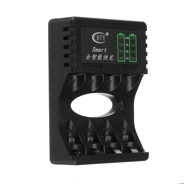 Cargador Usb 4 Pilas Recargable Aa Aaa Baterias funciona