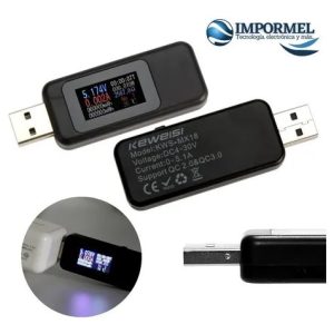 Usb Tester Digital Medidor Verifica Voltaje Amperaje Watts