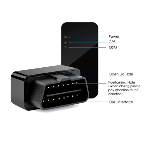 Rastreador Gps Microfono Activado Celular Mv33 Obd2 Alarma