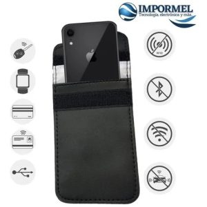 Estuche Inhibidor Celular Bloqueador Señal Samsung iPhone
