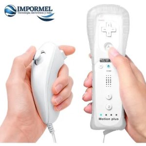 Control Para Wii Con Motion Plus Silicon Nunchuk Playstation