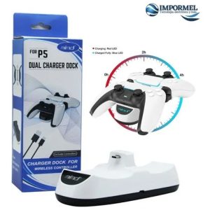 Cargador Dual De Mandos Playstation 5 Dualsense Cargador