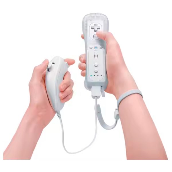 Control Para Wii Con Motion Plus Silicon Nunchuk Playstation