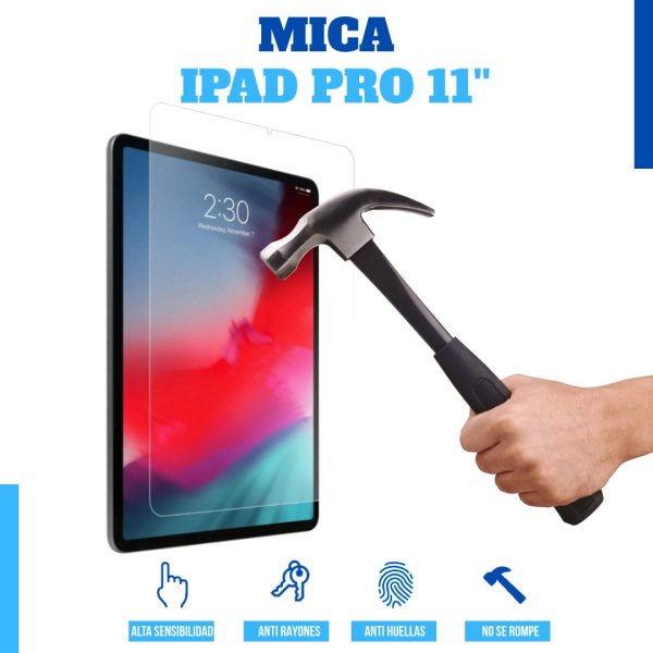 Mica Vidrio iPad 2 3 4 5 6 7 iPad Mini 2 3 4 5 iPad Pro