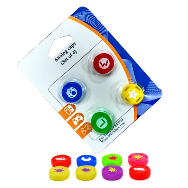 Protector De Joystick Joycon Nintendo Switch Tipo Mario Bros