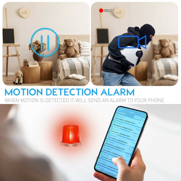 Cargador De Pared Usb 1080p Cámara Espía Oculta Wifi Enchufe