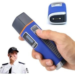 Baston Control De Rondas Con Huella Dactilar Linterna Jwm X1