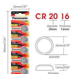 Pila Panasonic Cr2016 Mainboard Reloj 1 Unidad