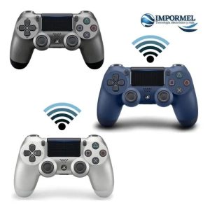 Palanca Ps4 Control Playstation 4 Inalambrico Azul Gris Plat