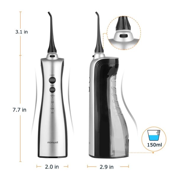 Irrigador Oral Blanqueo Dental Electrico recargable 3 modos