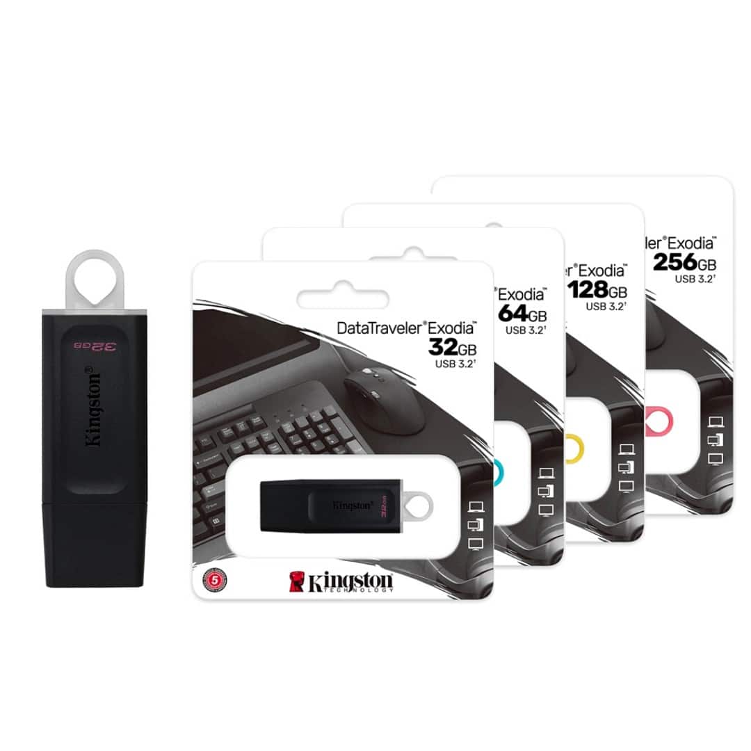 Flash Memory Usb 3.2 De 32gb Kingston Pen Drive - Impormel