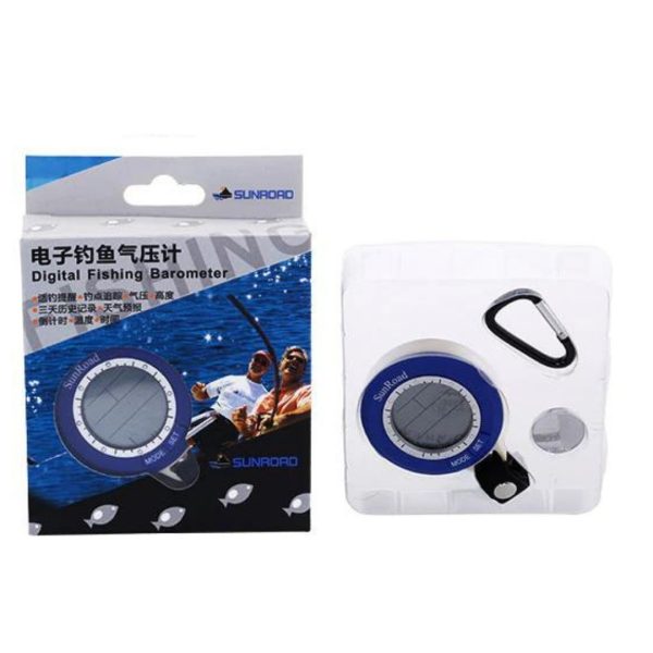 Altimetro de Mano Pesca Presion Temperatura Barometro Portatil