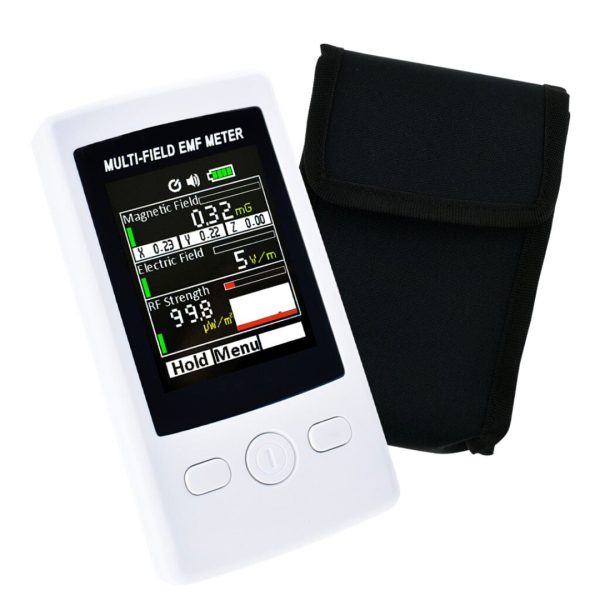 Medidor campo electromagnético múltiple Tenmars Gauss RF 2000mG alarma