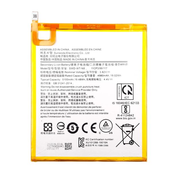 Bateria Tablet Samsung Tab A8 2019 SM-T295 SM-T290