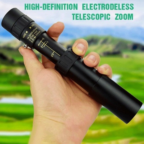 Telescopio Monocular Potente Zoom Largo Alcance Con Trípode Clip Para  Teléfono