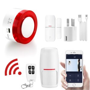 Sistema De Alarma Sirena Inteligente Wifi Tuya Smart