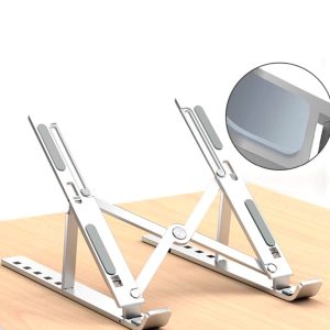 Soporte Metálico Ergonómico Laptop Tablet Regulable