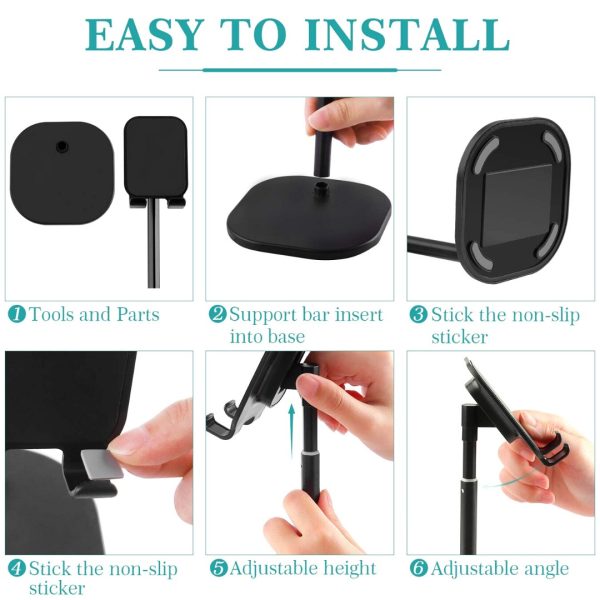 Soporte Plegable Para Tablet Ipad Celular Base Resistente