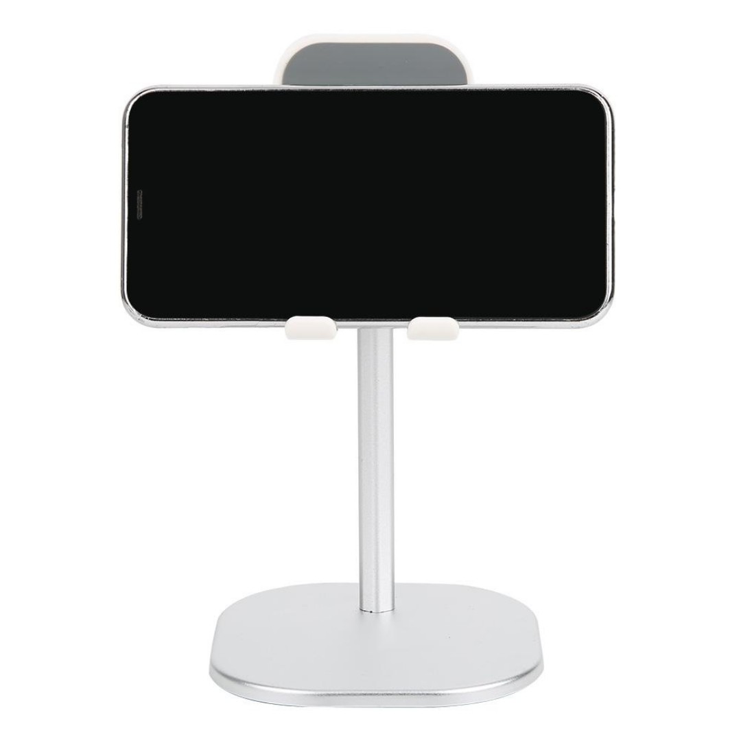  Soporte de piso para tableta, soporte de teléfono para cama  superior, soporte ajustable en altura, soporte universal para suelo  compatible con iPhone iPad Pro Air Mini, Samsung Tab, Kindle, E-Readers.. 