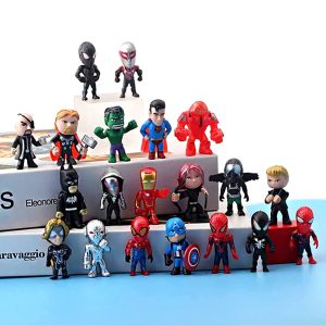 Figuras De Acción Superhéroes Avengers Marvel 4cm X Unidad