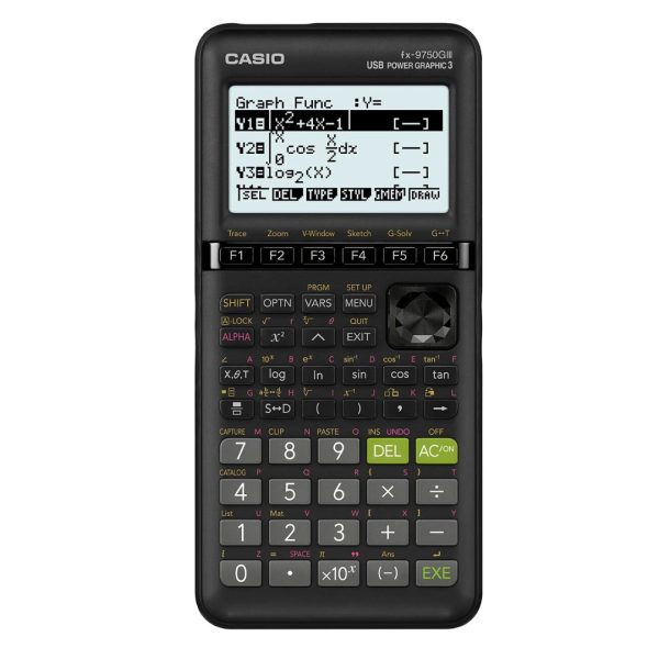 Calculadora Gráfica Negra Casio Fx-9750giii Bachillerato Y +