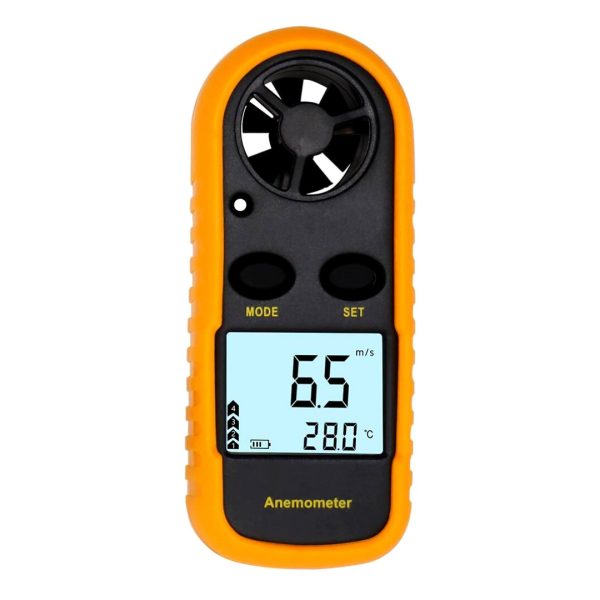 Anemómetro Digital Velocidad Y Temperatura Viento