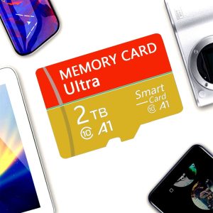 Tarjeta Micro SD 2 TB 2TB Alta Velocidad Clase 10 Flash Ultra Universal