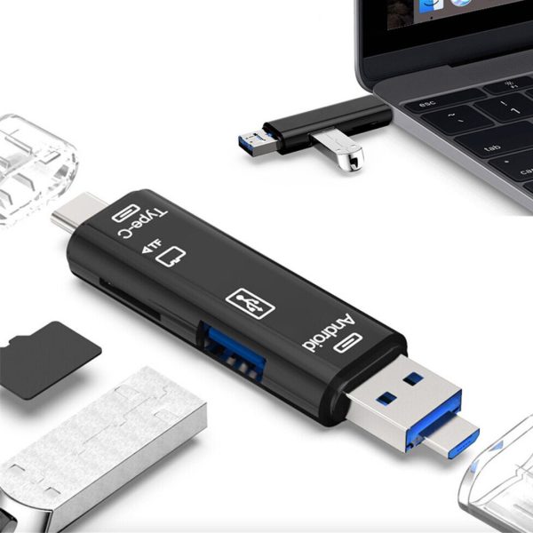 Lector Tarjetas Sd Micro Sd Usb 3.0 Usb C Micro Usb Otg