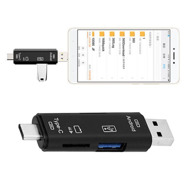 Lector Tarjetas Sd Micro Sd Usb 3.0 Usb C Micro Usb Otg