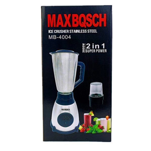 Licuadora 2 En 1 Maxbqsch Mb-888 1500ml 380w 5 Velocidades