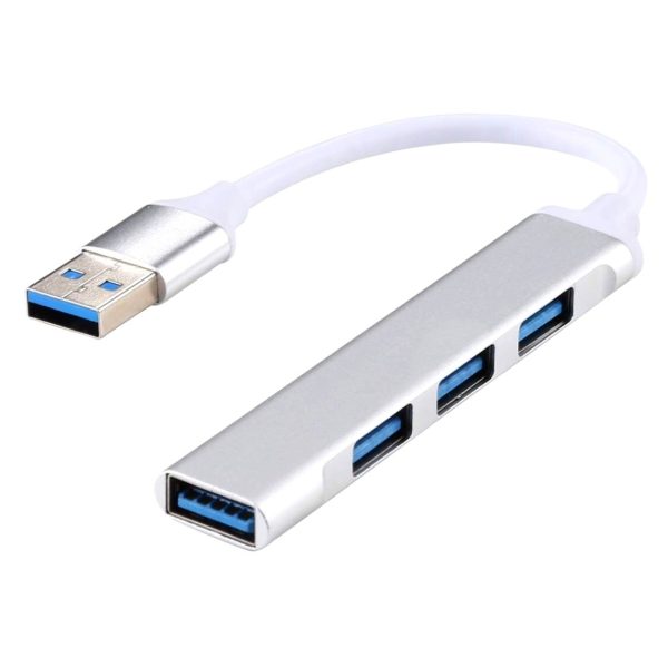 Hub Usb Tipo C 4 Puertos Usb C Concentrador De Datos Usb 3.0