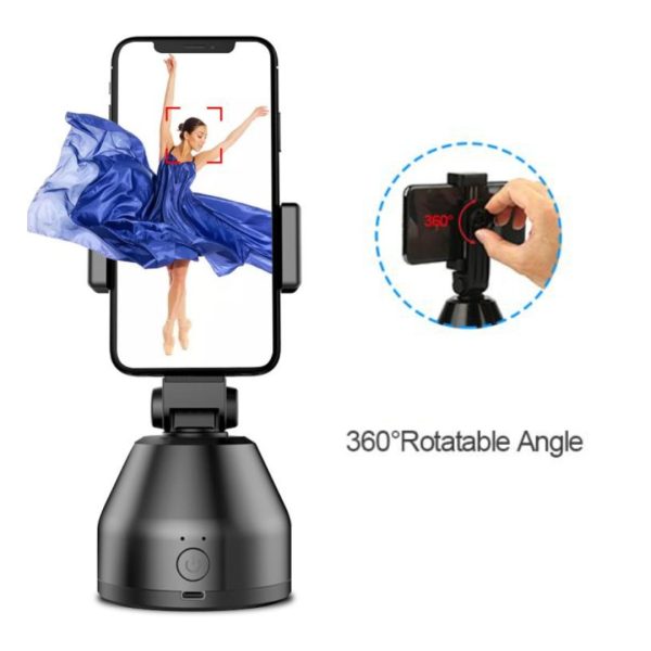 Tripode Giratorio Para Celular Con Bateria Recargable 360°