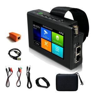 Probador Tester Camaras Cctv Ip IPC-1800ADH PLUS H.265 4K 8MP TVI CVI AHD
