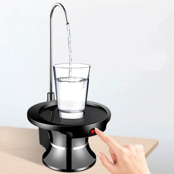 Bomba Para Botellon De Agua Con Base Y Carga Usb