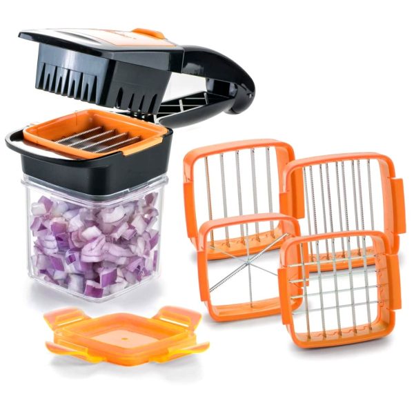 Cortador Manual De Vegetales Y Frutas 5 En 1 Corta Rebana