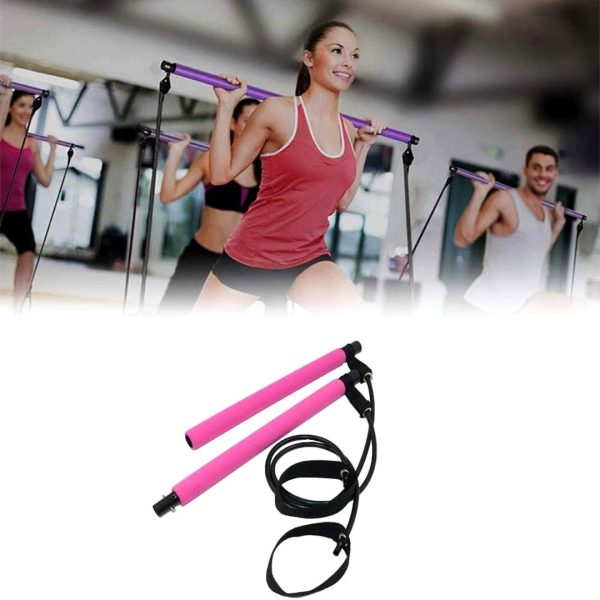 Kit Para Pilates Resistencia Fuerza Excelente Diseño Yoga