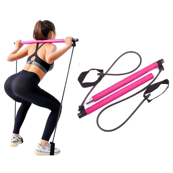 Kit Para Pilates Resistencia Fuerza Excelente Diseño Yoga